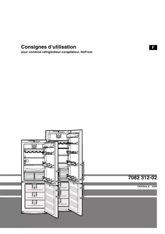 Mode d'emploi LIEBHERR CN 3866