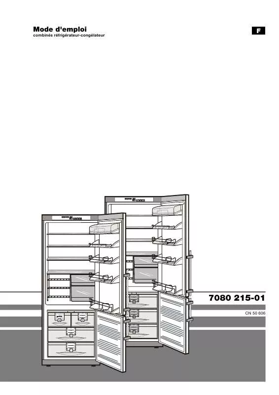 Mode d'emploi LIEBHERR CNES 5056