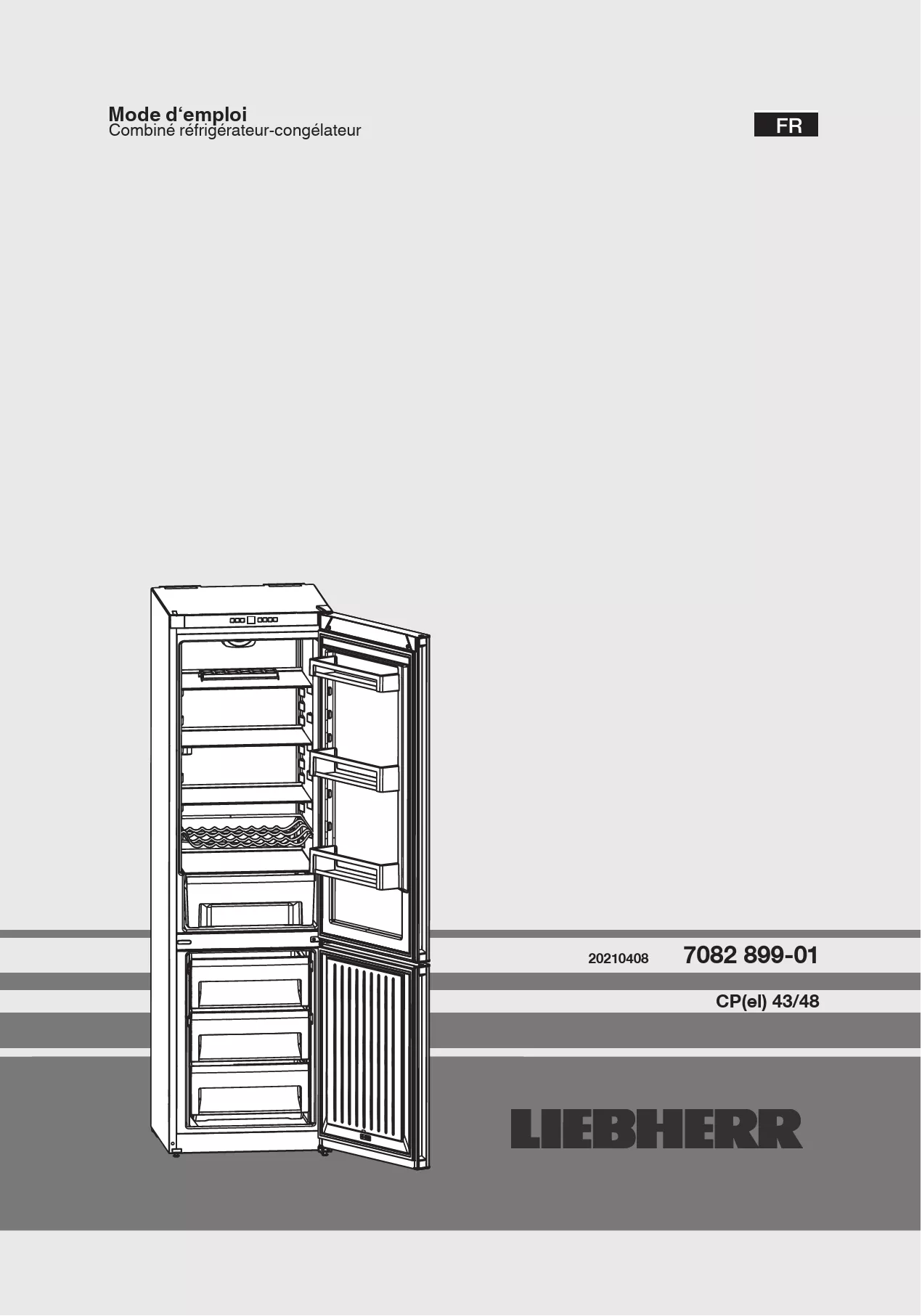 Mode d'emploi LIEBHERR CPEL4813