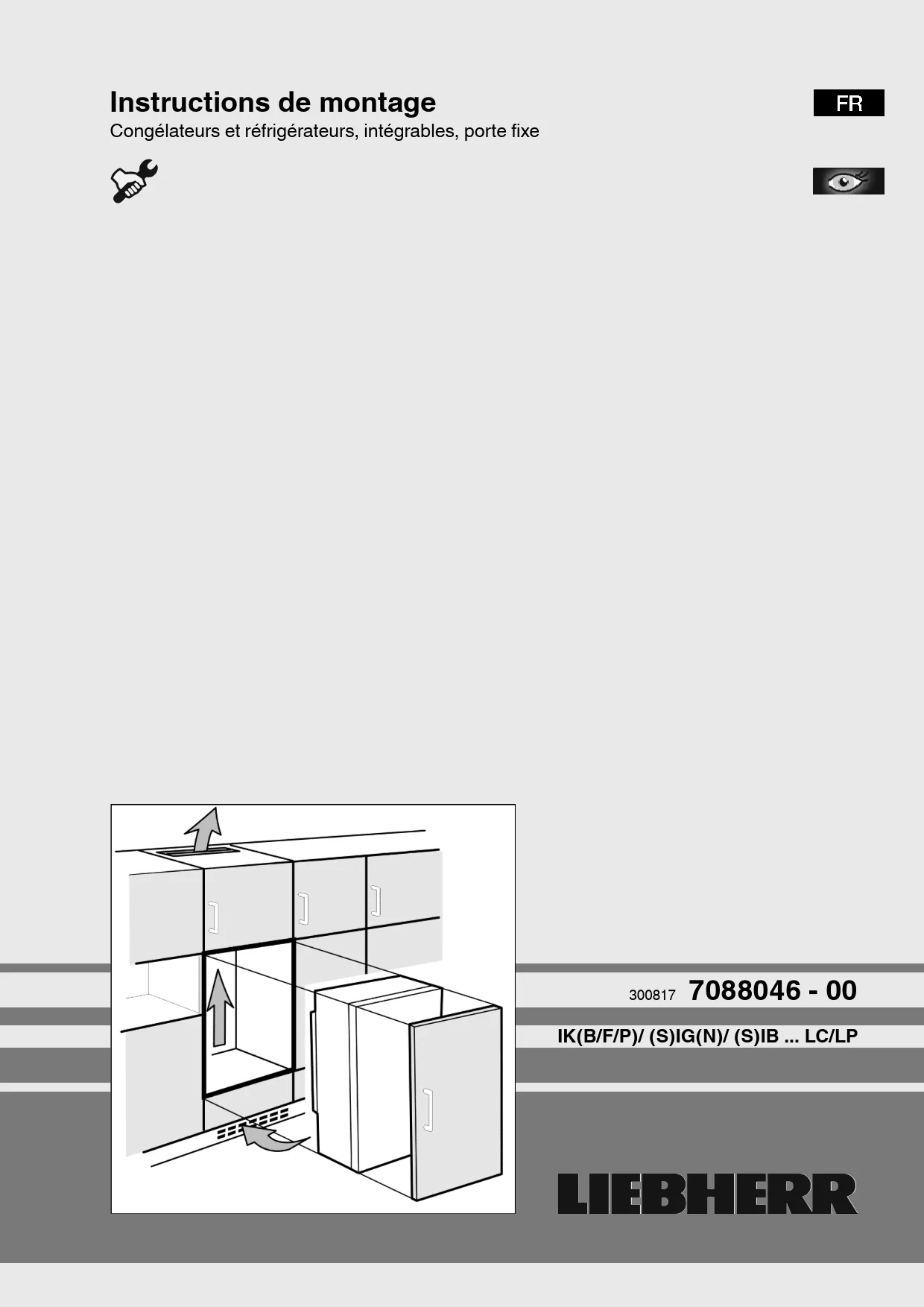 Mode d'emploi LIEBHERR CUPSL 325