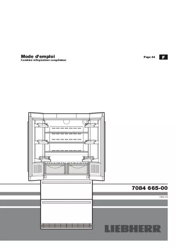 Mode d'emploi LIEBHERR ECBN 6256