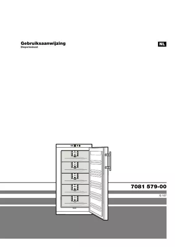 Mode d'emploi LIEBHERR G 2713