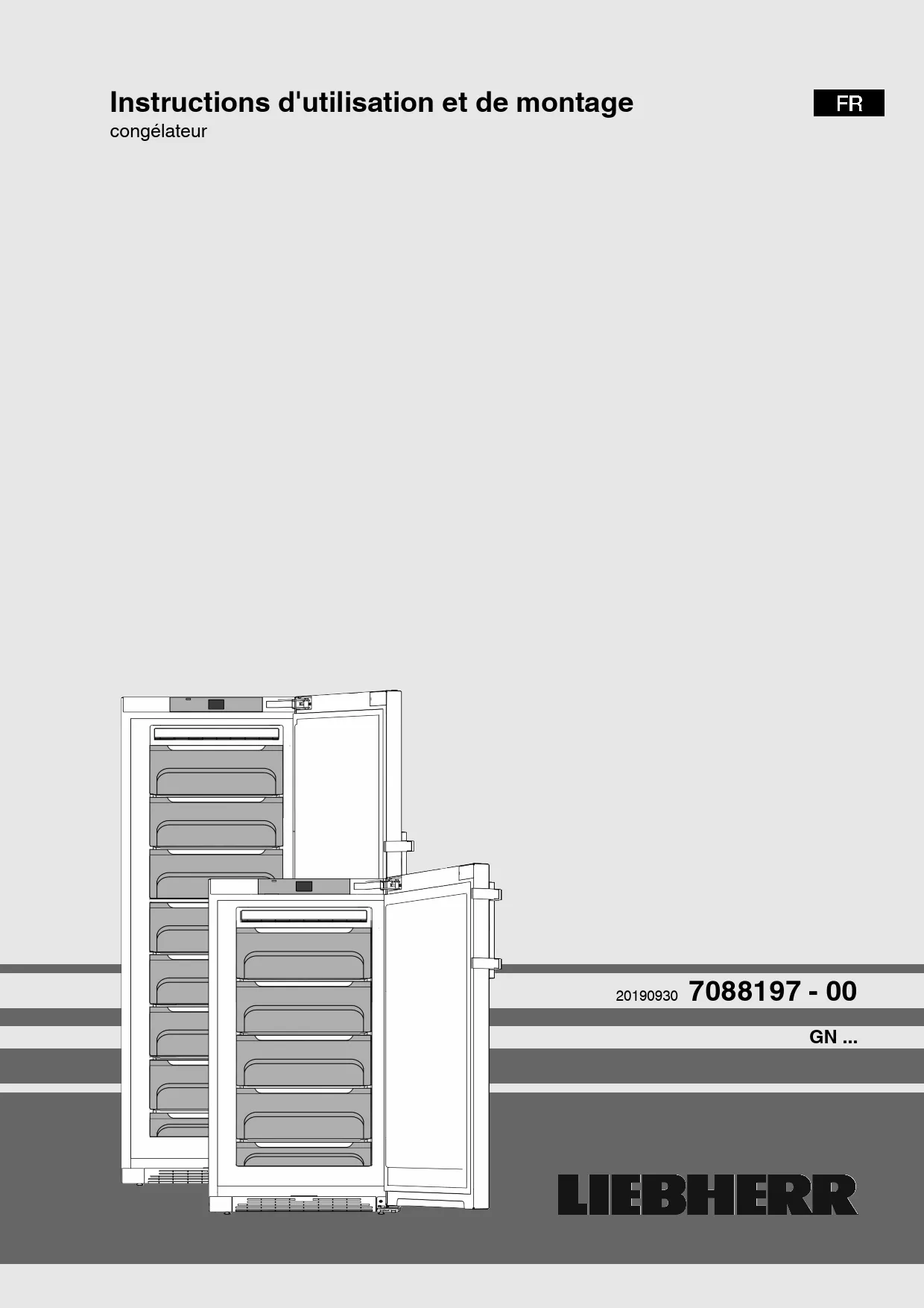 Mode d'emploi LIEBHERR GN4635-20