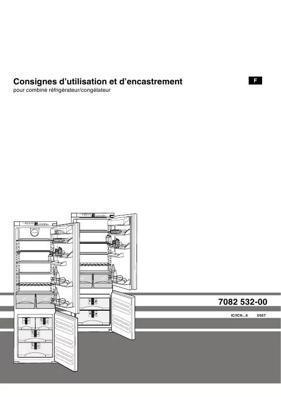 Mode d'emploi LIEBHERR IC 2956