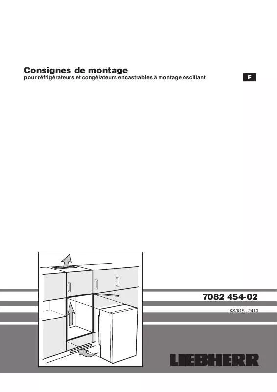 Mode d'emploi LIEBHERR IKS 2254-20