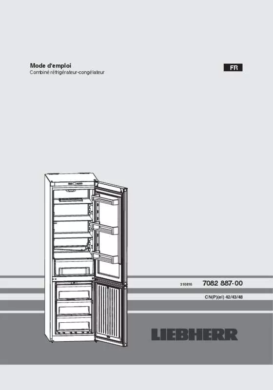 Mode d'emploi LIEBHERR CNP 370