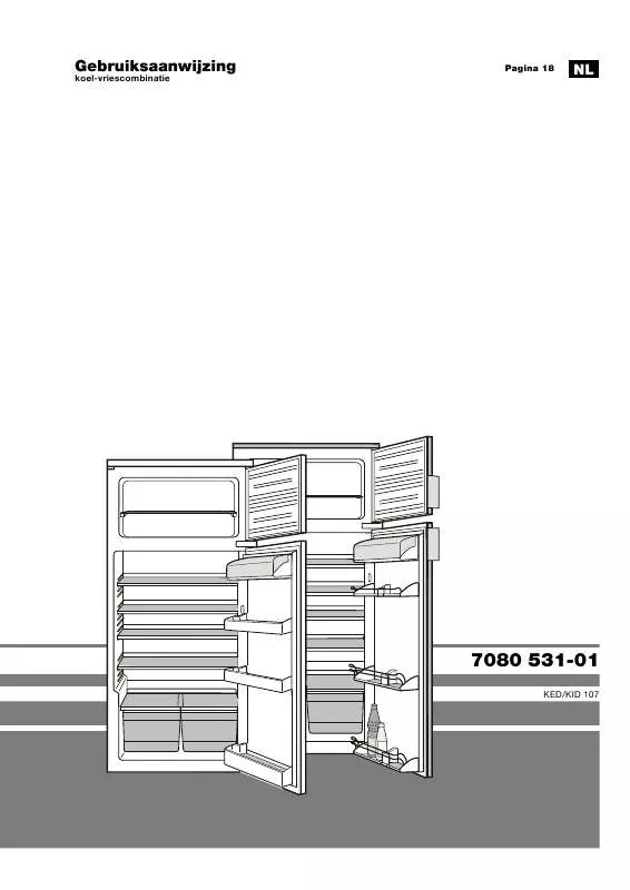 Mode d'emploi LIEBHERR KID 2542