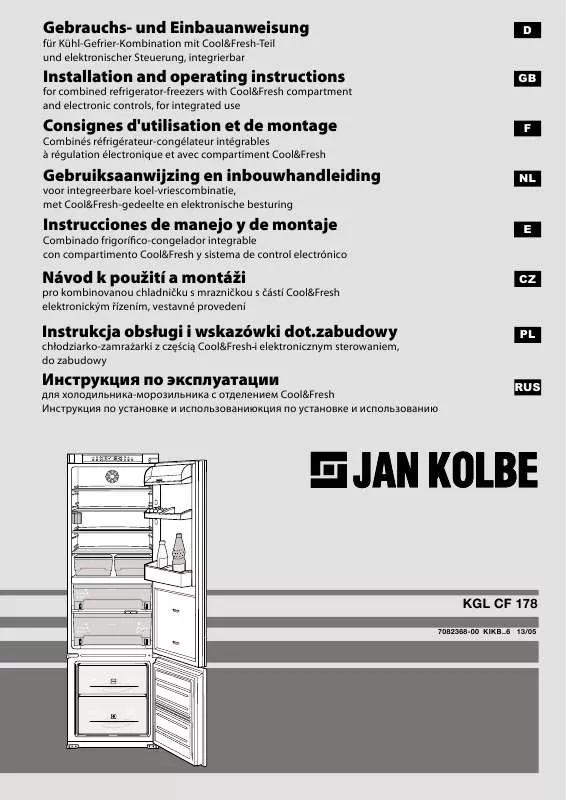 Mode d'emploi LIEBHERR KIKB 3146