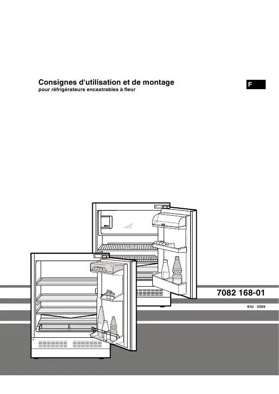 Mode d'emploi LIEBHERR KIU 1444