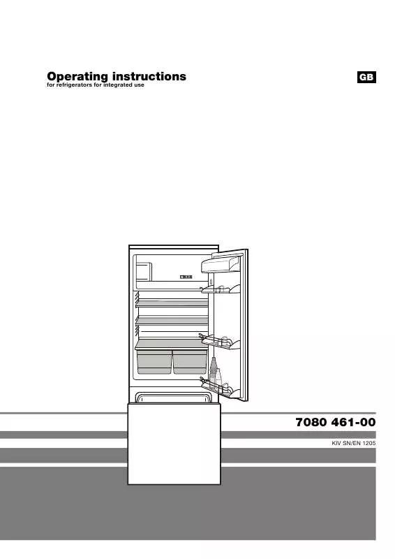 Mode d'emploi LIEBHERR KIV 3244