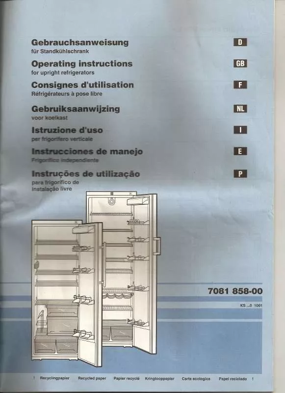 Mode d'emploi LIEBHERR KSV4220