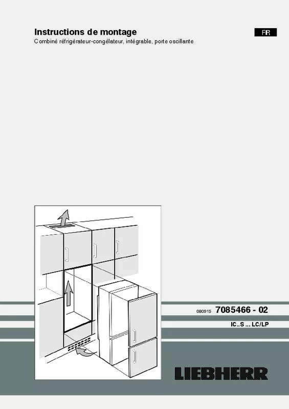 Mode d'emploi LIEBHERR RCI5452