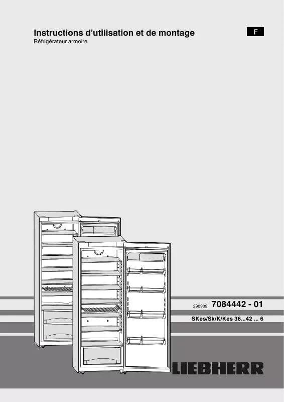 Mode d'emploi LIEBHERR SBSES 7353