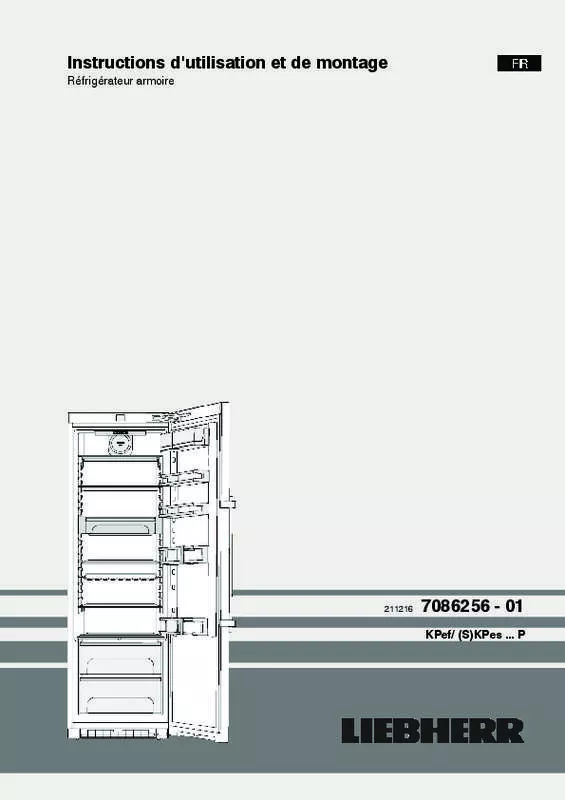 Mode d'emploi LIEBHERR SBSES8473-20