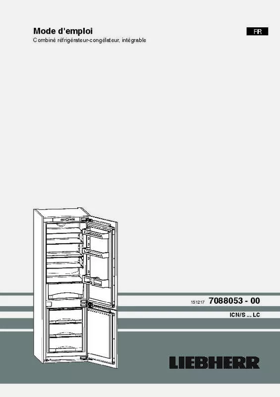 Mode d'emploi LIEBHERR SK4240