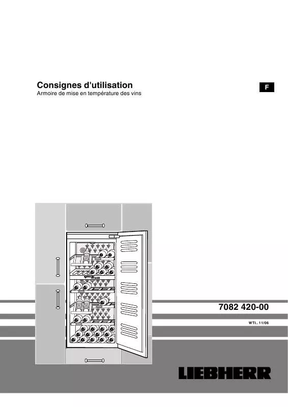 Mode d'emploi LIEBHERR WTI 2050