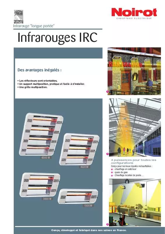 Mode d'emploi NOIROT 2698