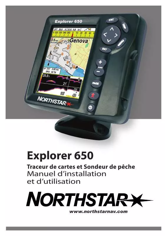 Mode d'emploi NORTHSTAR EXPLORER 650