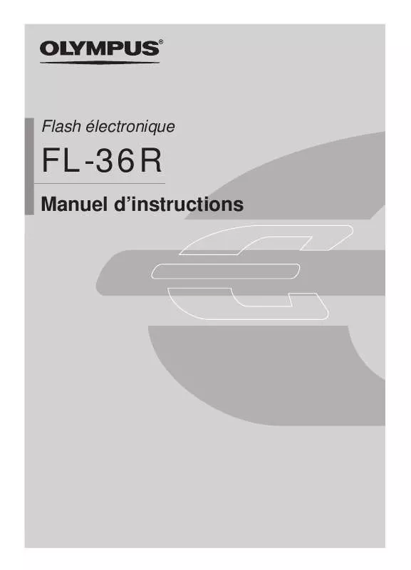 Mode d'emploi OLYMPUS FL-36 R