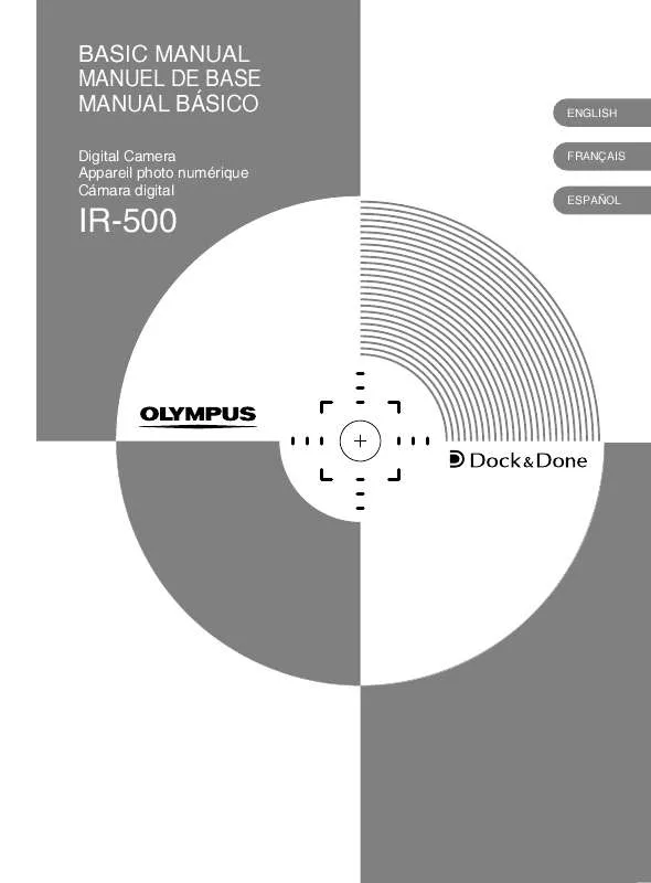 Mode d'emploi OLYMPUS IR-500