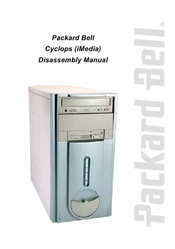 Mode d'emploi PACKARD BELL CLUB DREAM MACHINE 3260