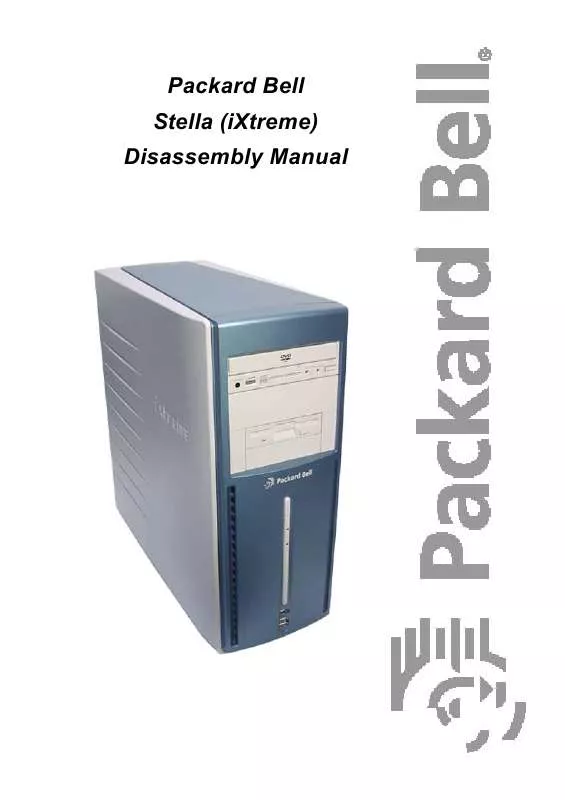 Mode d'emploi PACKARD BELL IXTREME 9154 I