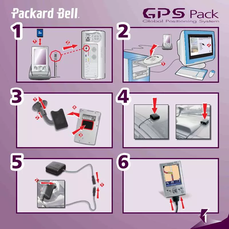 Mode d'emploi PACKARD BELL POCKET GEAR 2030 2002-11