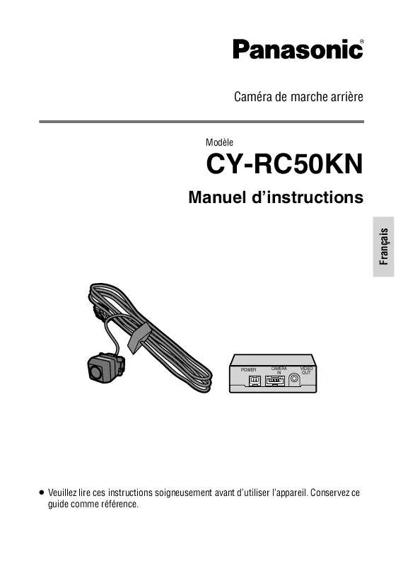 Mode d'emploi PANASONIC CY-RC50KN