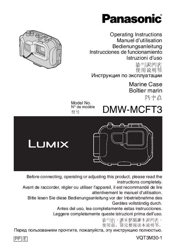 Mode d'emploi PANASONIC LUMIX DMW-MCFT3PP