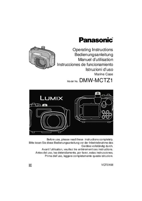 Mode d'emploi PANASONIC LUMIX DMW-MCTZ1E