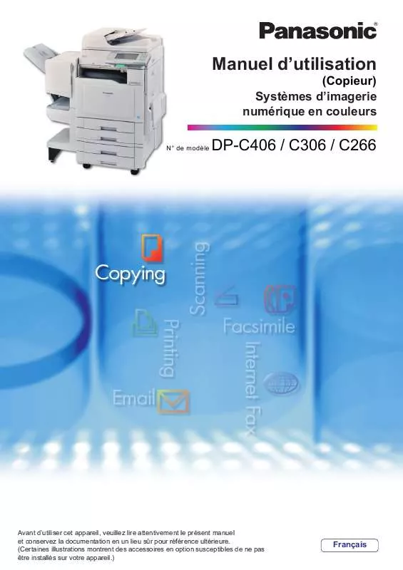 Mode d'emploi PANASONIC DPC306