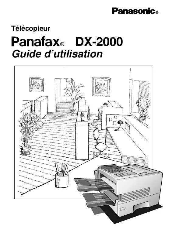 Mode d'emploi PANASONIC DX-2000