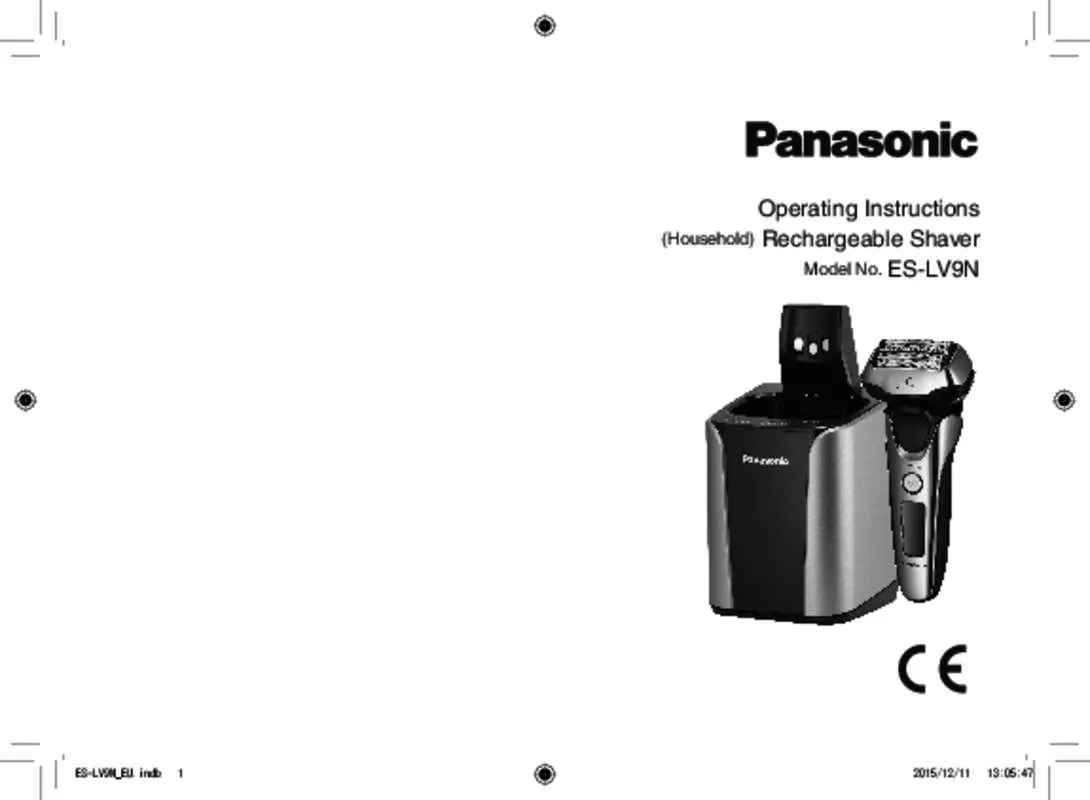 Mode d'emploi PANASONIC ES-LV9N