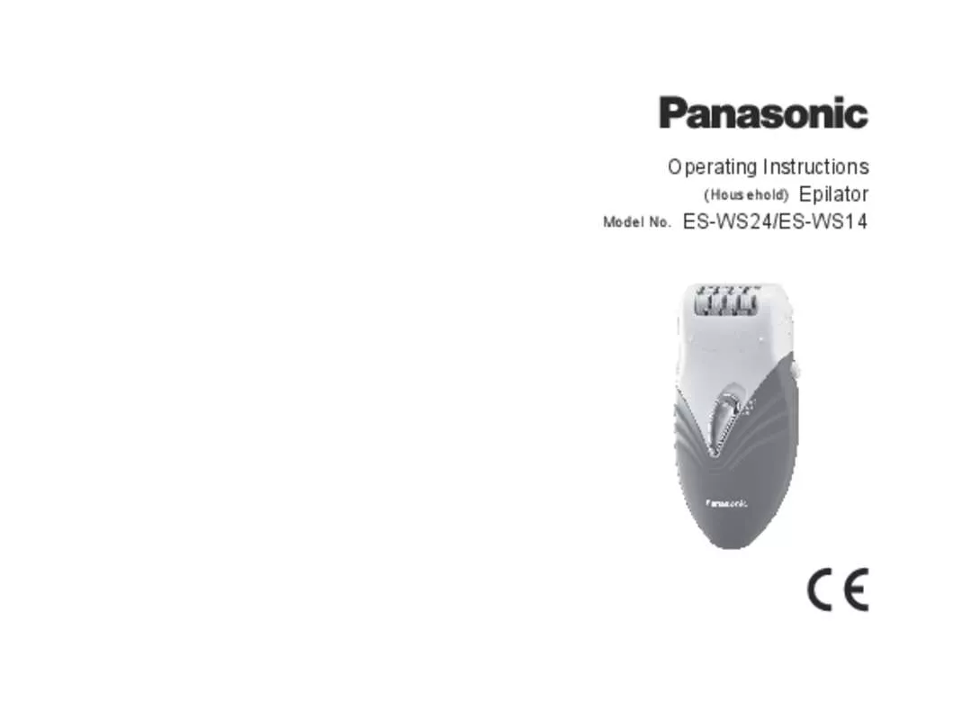 Mode d'emploi PANASONIC ESWS14