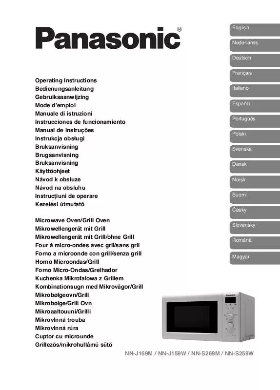 Mode d'emploi PANASONIC NNJ159WMEPG