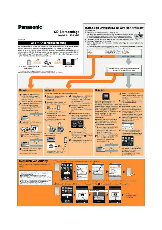 Mode d'emploi PANASONIC SC-PMX9EF