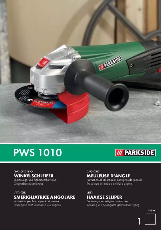 Mode d'emploi PARKSIDE KH 3019 ANGLE GRINDER