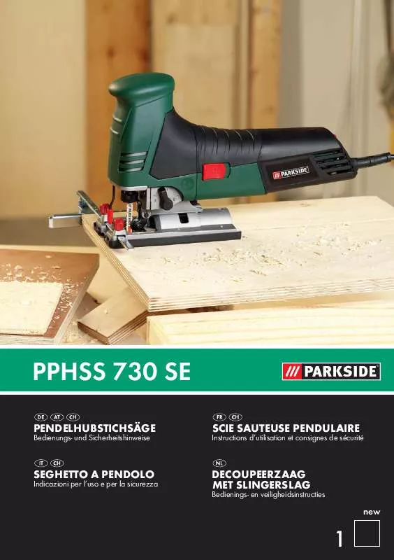 Mode d'emploi PARKSIDE KH 3021 JIGSAW