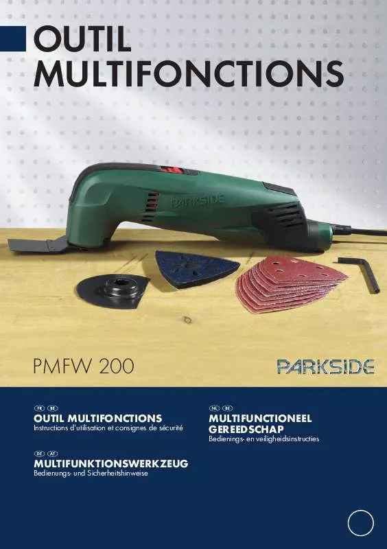 Mode d'emploi PARKSIDE KH 3027 MULTI-FUNCTION TOOL