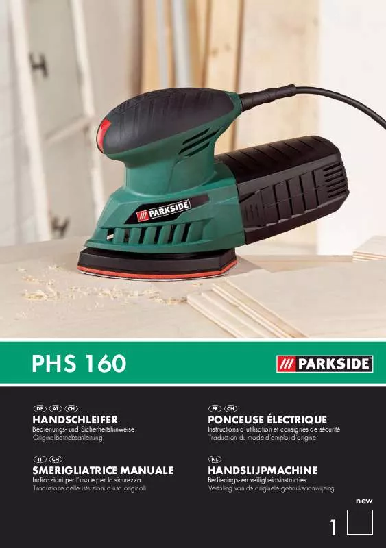 Mode d'emploi PARKSIDE KH 3029 POWER SANDER