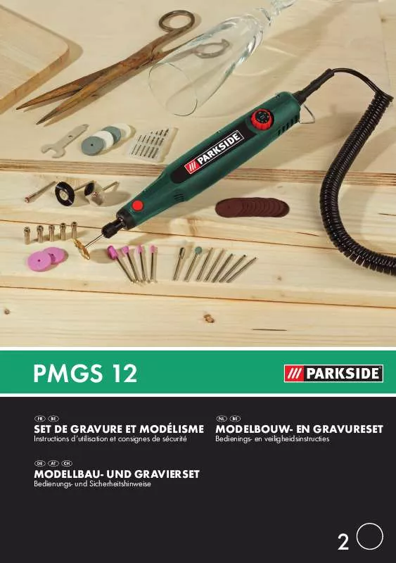 Mode d'emploi PARKSIDE KH 3037 MODELLING AND ENGRAVING SET