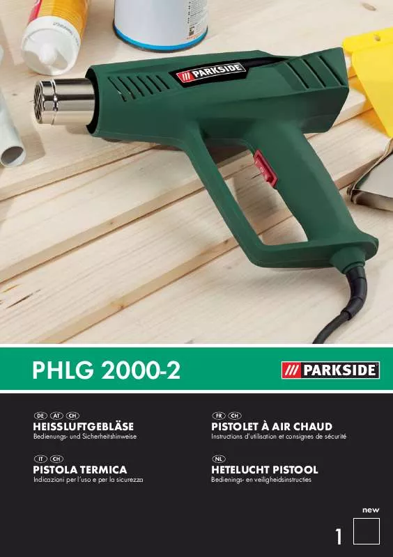 Mode d'emploi PARKSIDE KH 3043 HEAT GUN