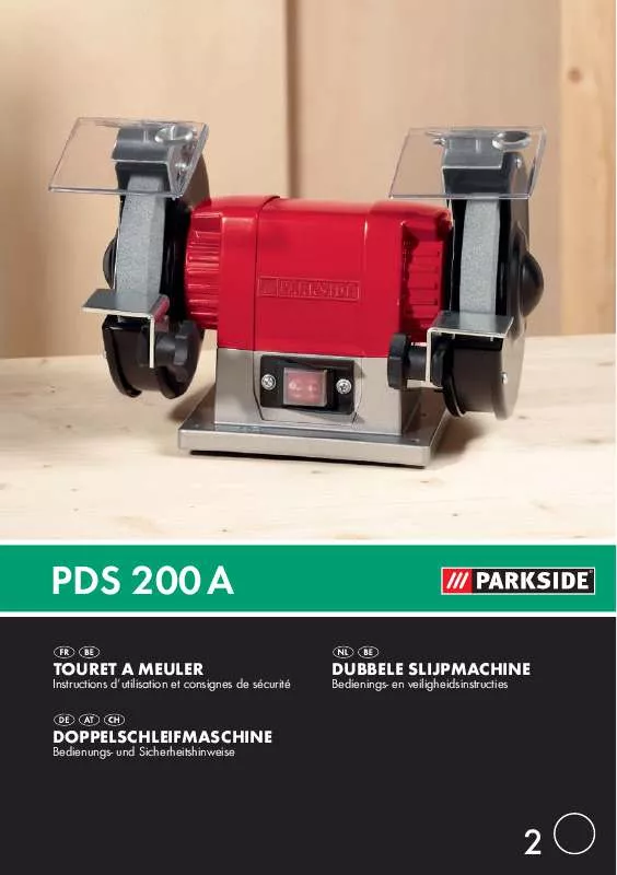 Mode d'emploi PARKSIDE KH 3167 BENCH GRINDER