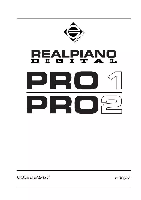 Mode d'emploi PEAVEY PRO 2