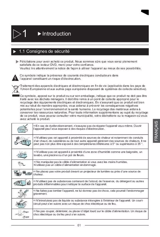 Mode d'emploi PEEKTON PK 6024