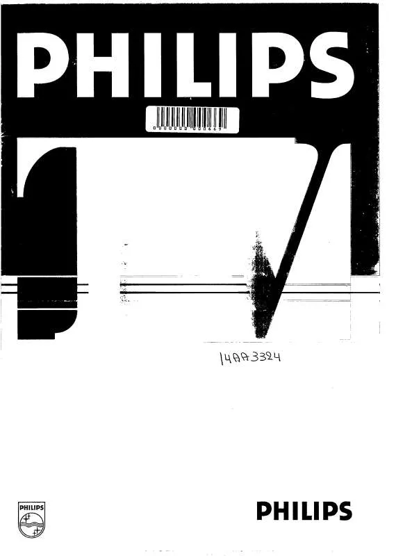 Mode d'emploi PHILIPS 14AA3324-40B