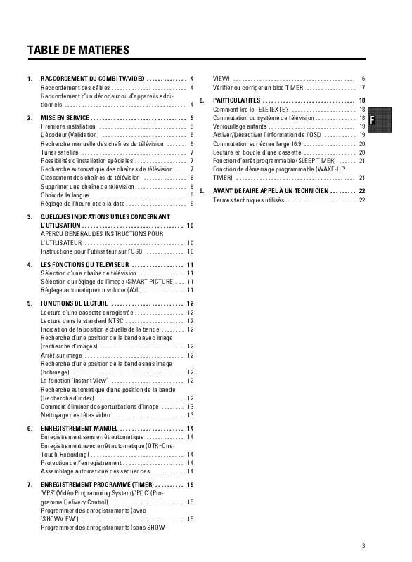 Mode d'emploi PHILIPS 14PV325-39S