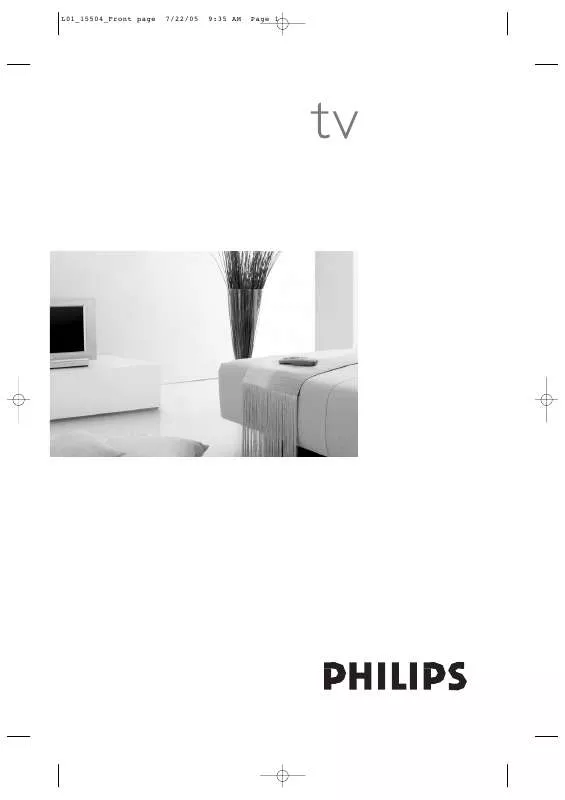 Mode d'emploi PHILIPS 15PT2967-01S