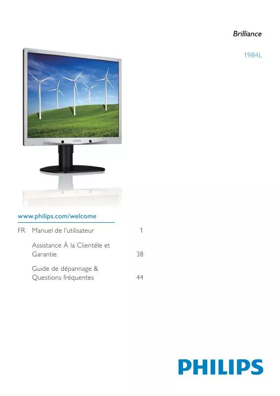 Mode d'emploi PHILIPS 19B4LPCB