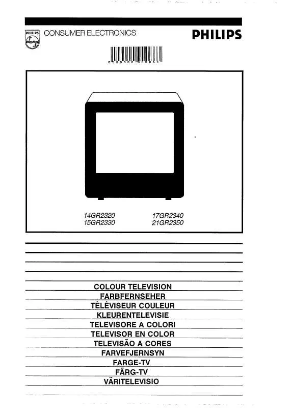 Mode d'emploi PHILIPS 21GR2350-20B